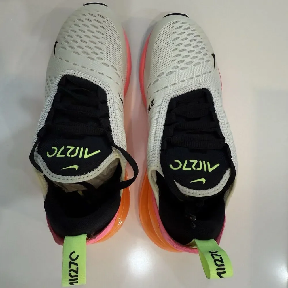 Nike Air Max 270 Summit White Sunset Pulse W Size 5 Brand New fast Shipping - Picture 6 of 9